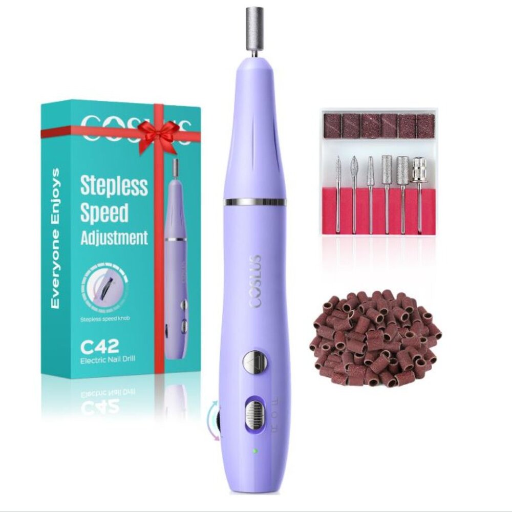 COSLUS Cordless Electric Nail Drill File